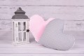 Poduszka dekoracyjna w kształcie serca
